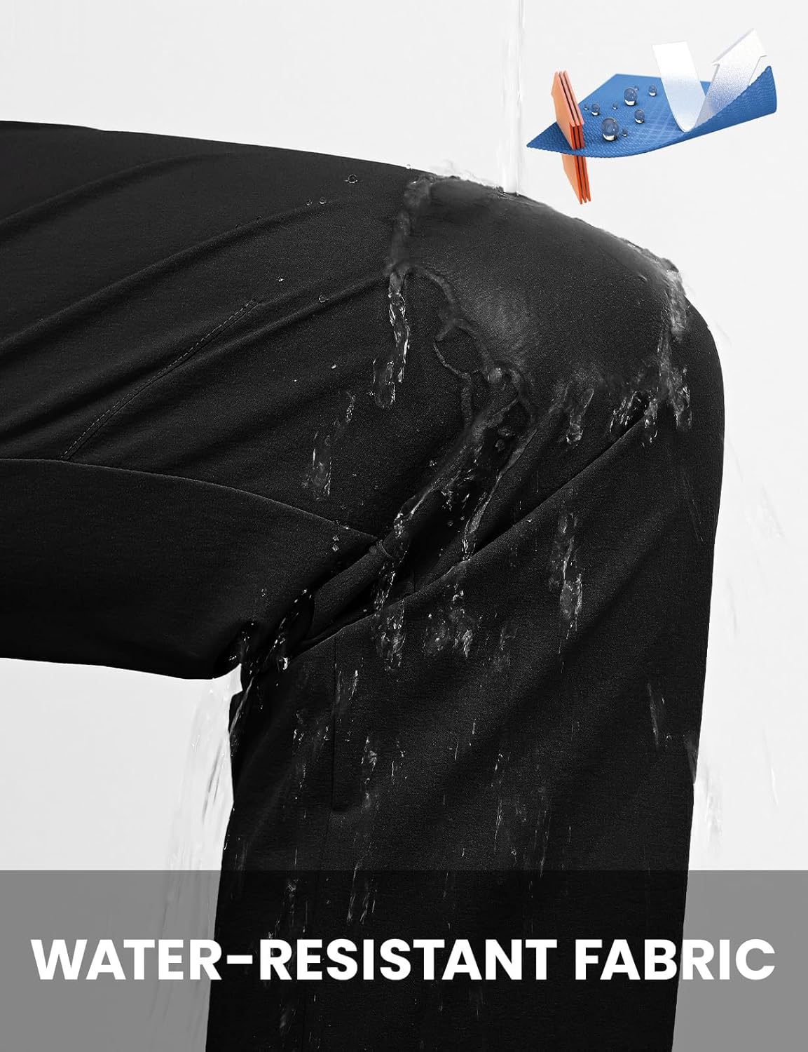 Rdruko Women's Hiking Pants Lightweight Quick Dry Water Resistant Outdoor Travel Fishing Pants with Pockets