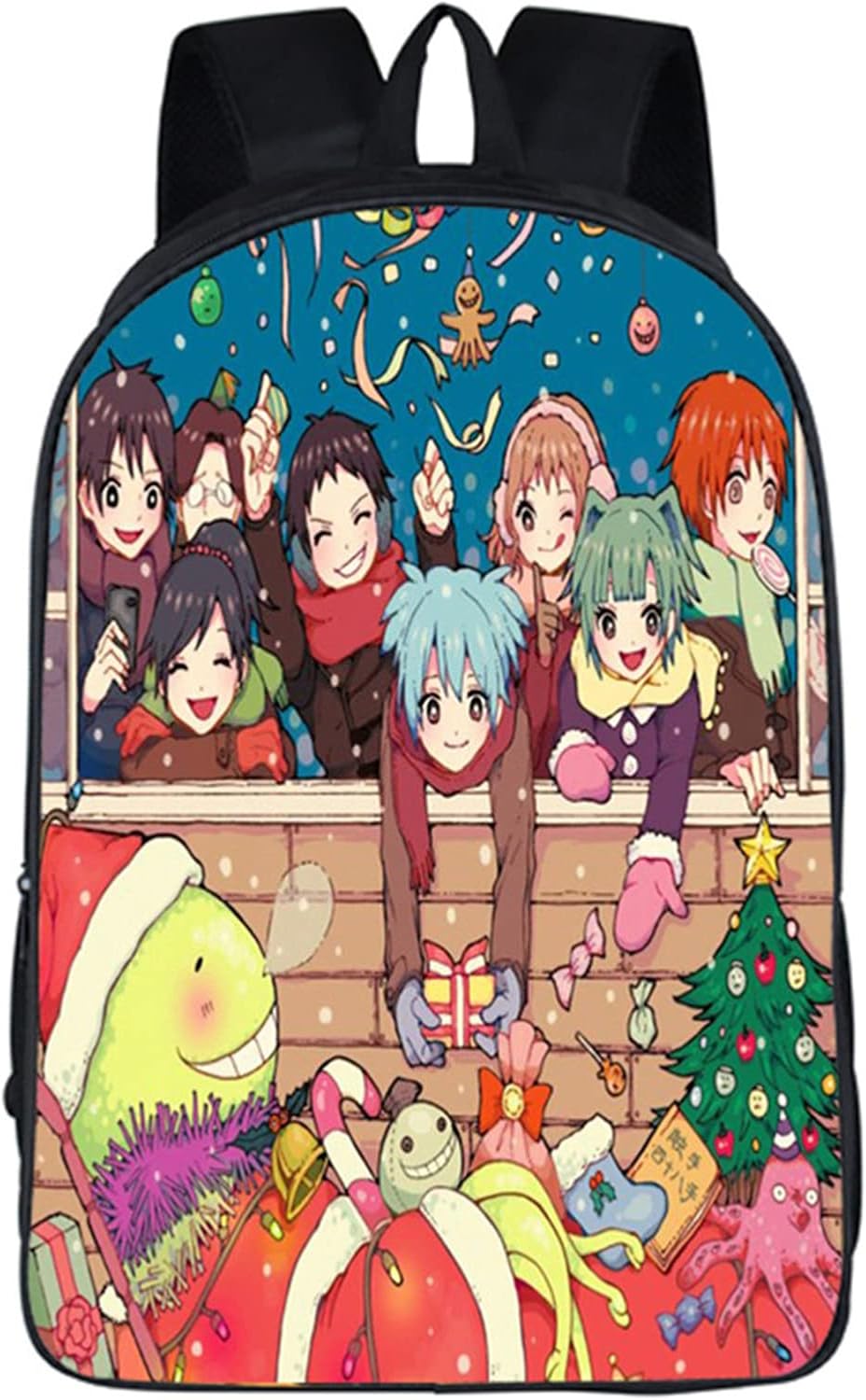 Anime Assassination Classroom Backpack School Bag Ansatsu Kyoushitsu Daypack Student Bag 15