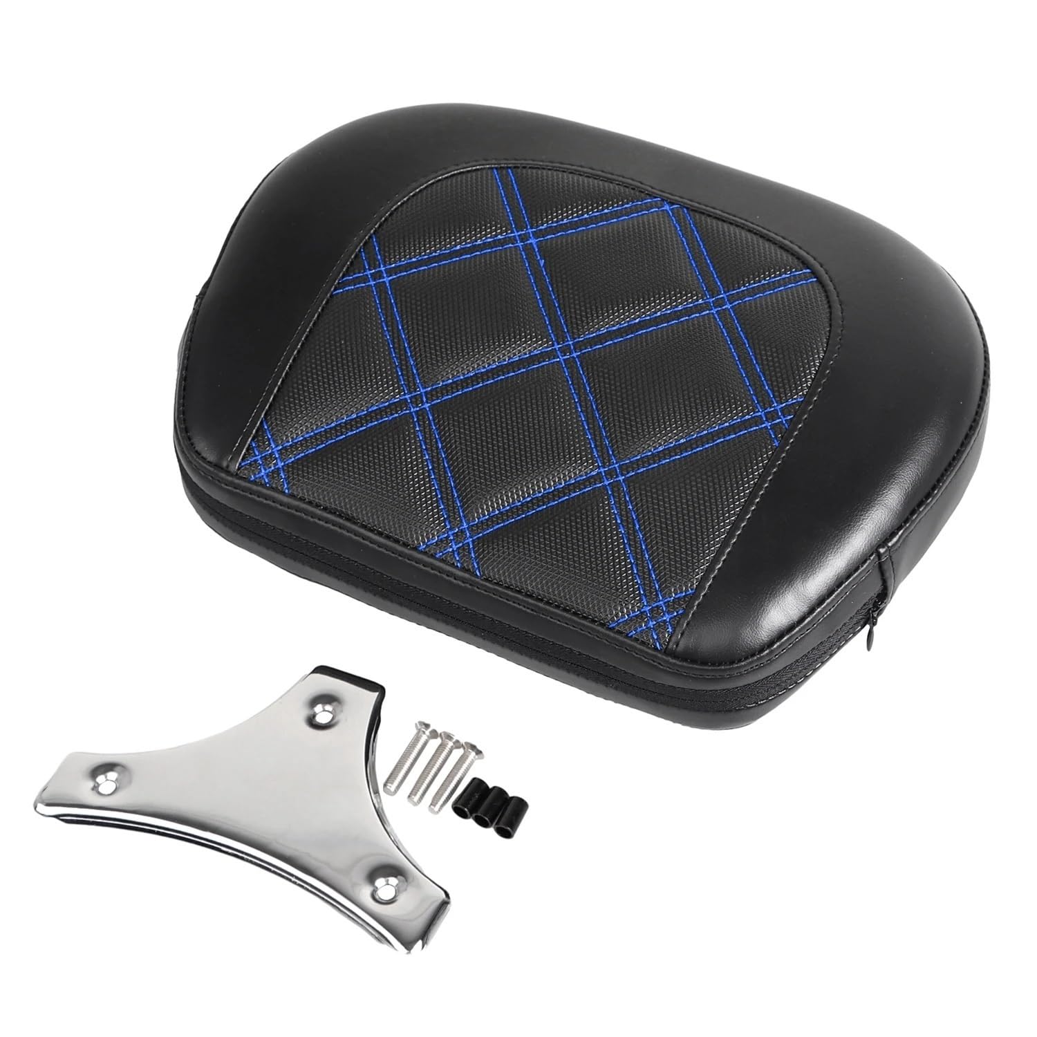 Dossier passager arrière moto support coussin Touring Electra