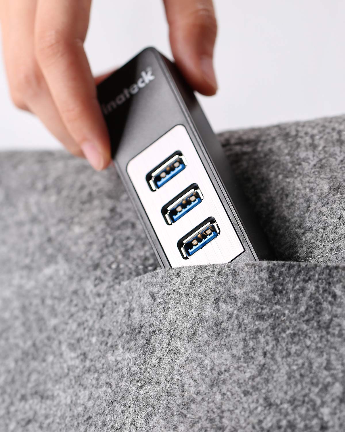 Buy Inateck [4in1 3 Ports USB 3.0 Hub and RJ45 10/100/1000 Gigabit