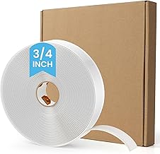 TAPEBEAR White Butyl Tape 19mm x 9M 3mm Thick Butyl Thread Rubber Butyl Tape Waterproof Sealing Tape for Car Truck Door Window Windshield