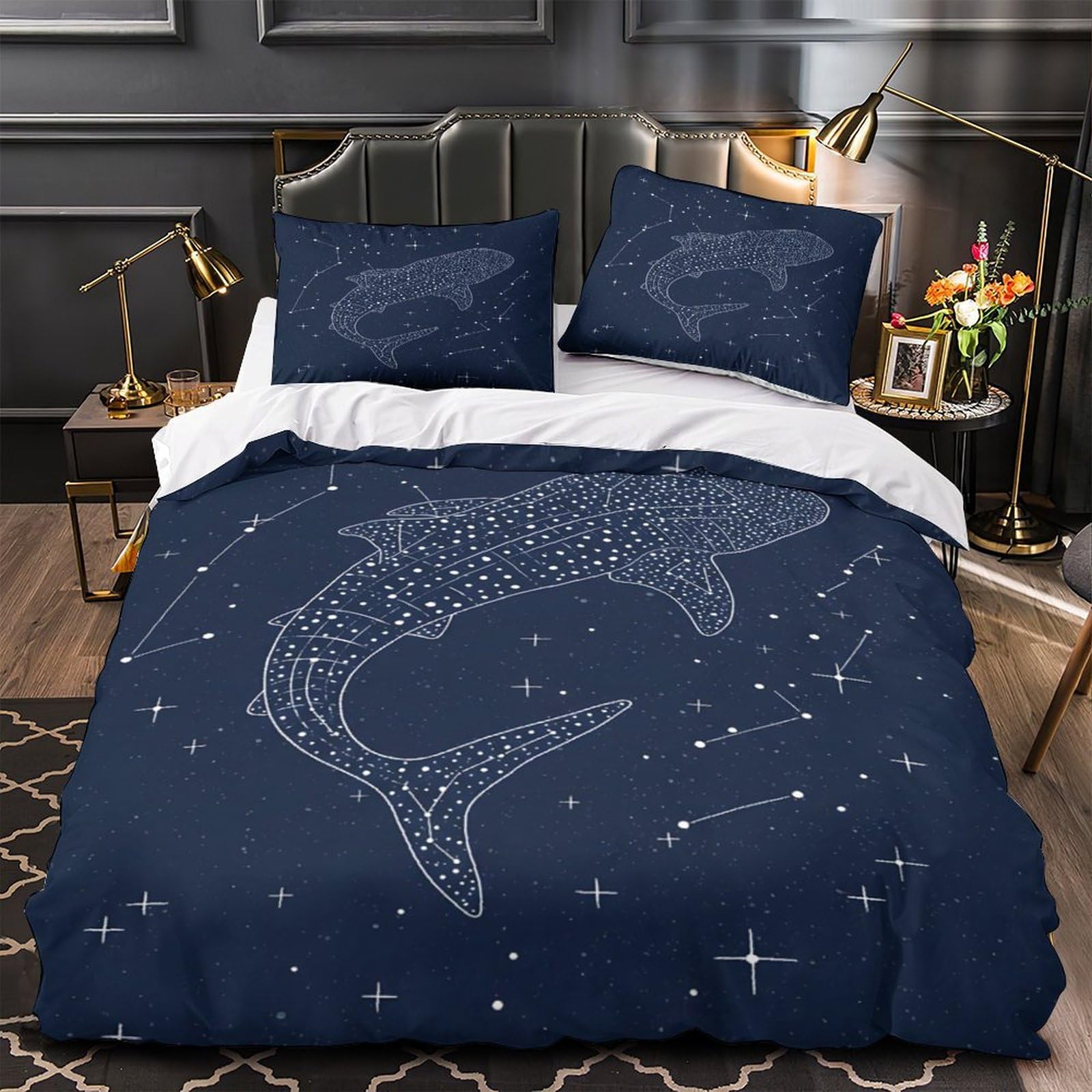 Housse de couette vagues colorées pour créer un nid douillet de chambre d'ado fille