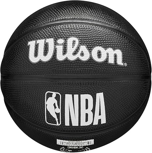 Miniatura 7 de Wilson Team Tribute Brooklyn Nets Mini Ball WZ4017604XB, Balones de baloncesto unisex, negro, 3 UE