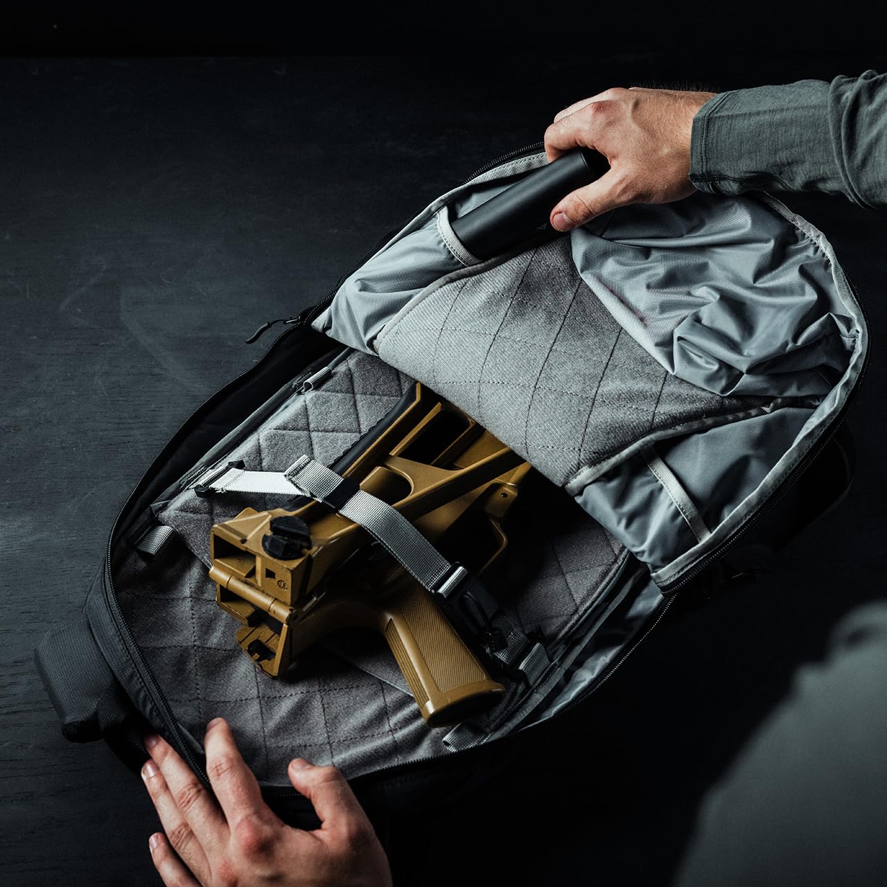 Eberlestock Fade Transport - EDC Backpack for Everday Carry - Fully Customizable System - 18 Tall and 18L of Volume - Black product thumbnail 5