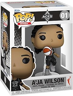 Funko Pop! WNBA: Aces - A'ja Wilson - WNBA Players - Vinyl Collectible Figure - Gift Idea - Official Merchandise - Toy for...