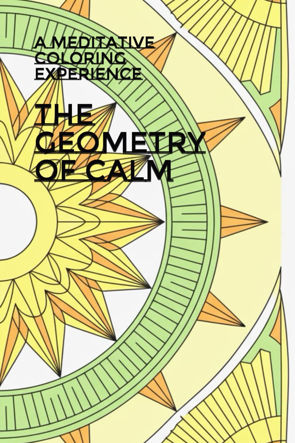 The Geometry of Calm: A Meditative Coloring Experience