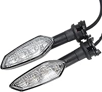 Vista 9 de Indicadores de señal de giro delanteros o traseros para motocicleta compatibles con Yamaha YZF R15 R25 R3 R125, YBR 125 250, MT 125 15 03 09 01 25