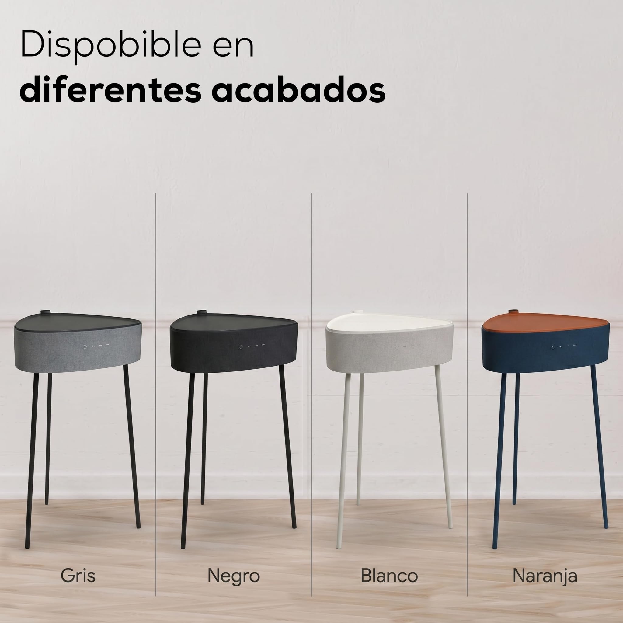 TD Systems Mesa Altavoz Bluetooth de 20W, Batería de 2500mAh SM20B11PB Color Blanco