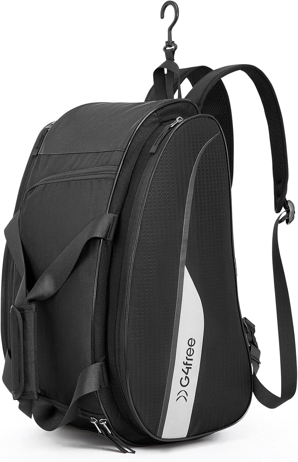 G4Free 2-in-1 Pickleball Bag Pickleball Backpack Pickle Ball Bag Holds 4+ Paddles for Women & Men with Fence Hook Thermal Insulation Compartment