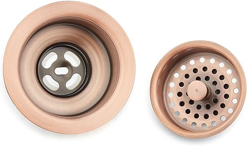 Miniatura 5 de Signature Hardware 480532 Colador de cesta de 4-1/2" con cordal - Oro cepillado