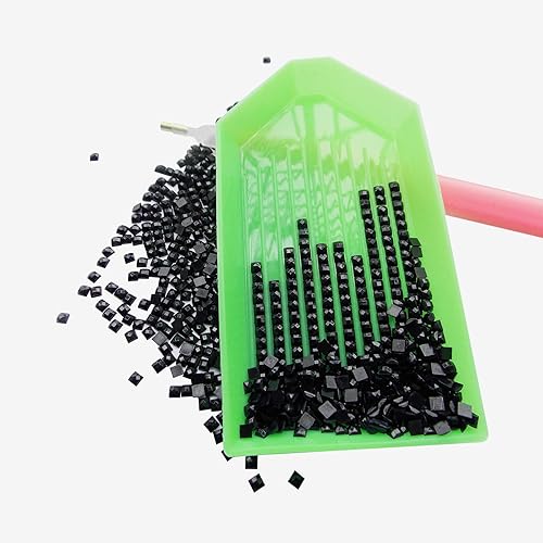 Miniatura 3 de Eiflow Taladro redondo de repuesto de pintura de gemas de un solo color con 1000 piezas de gemas, diamante 939, 1 paquete