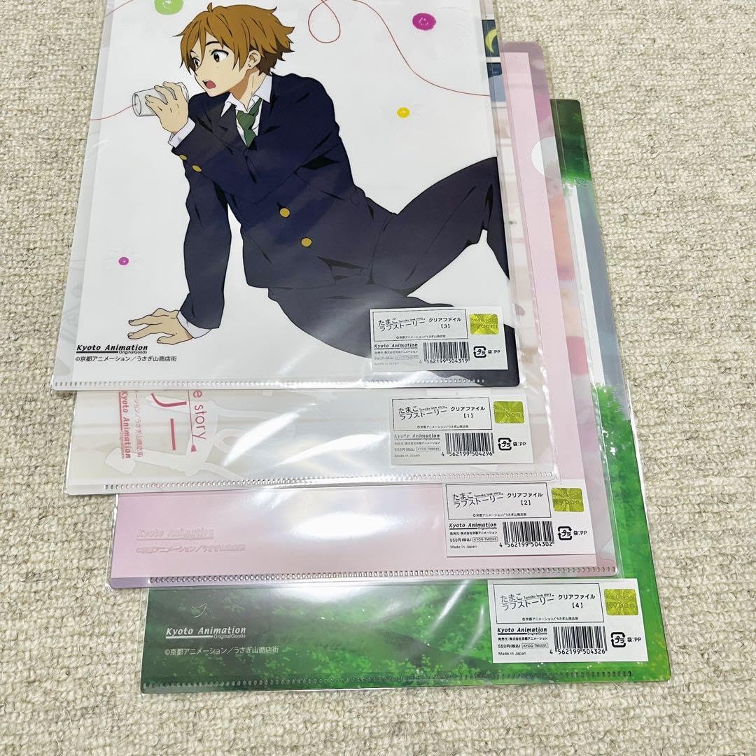 Amazon.co.jp: たまこラブストーリー A4 クリアファイル 4種