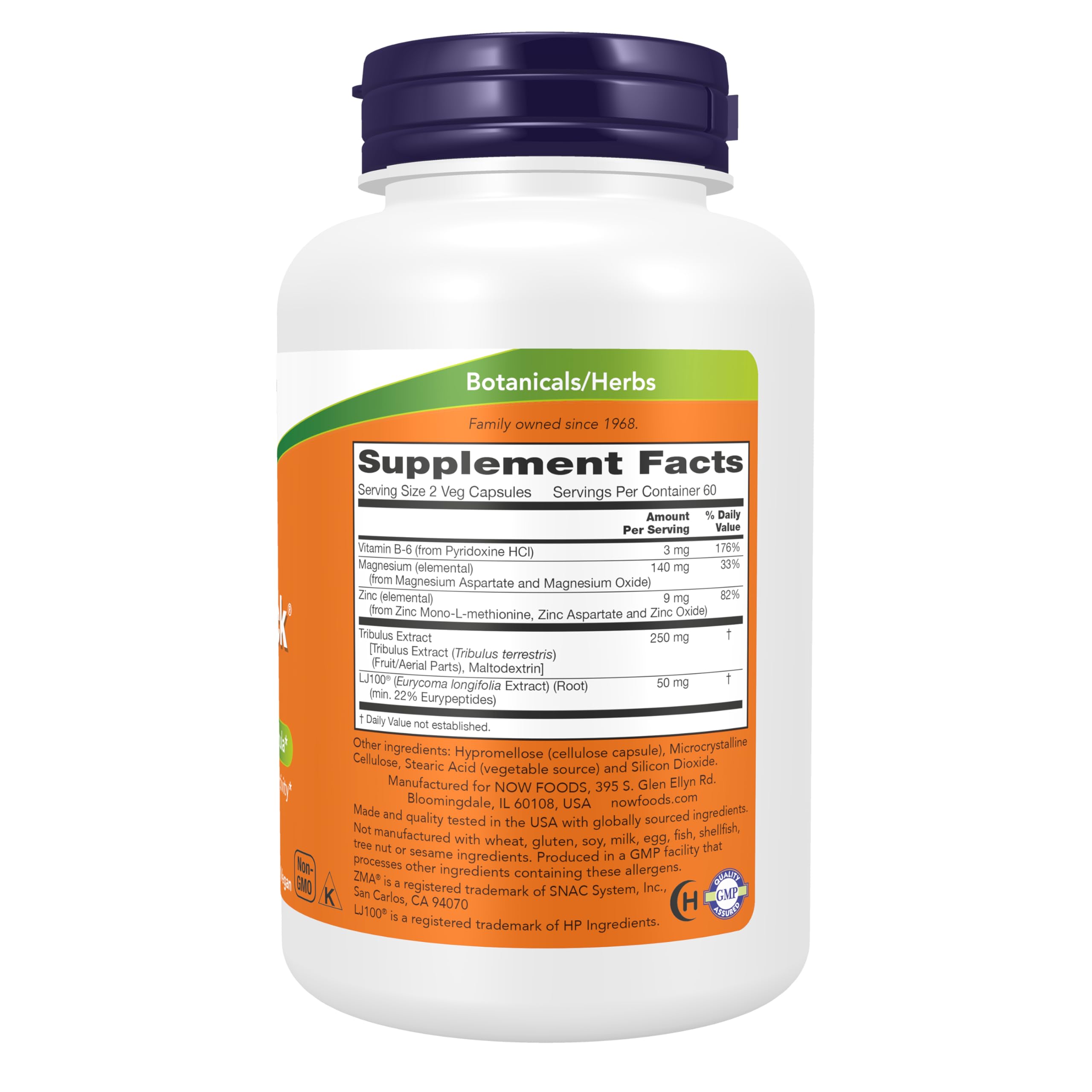 NOW Supplements, TestoJack™ 100 with LJ100®, Tongkat Ali, 120 Veg Caps — Amazon image 2