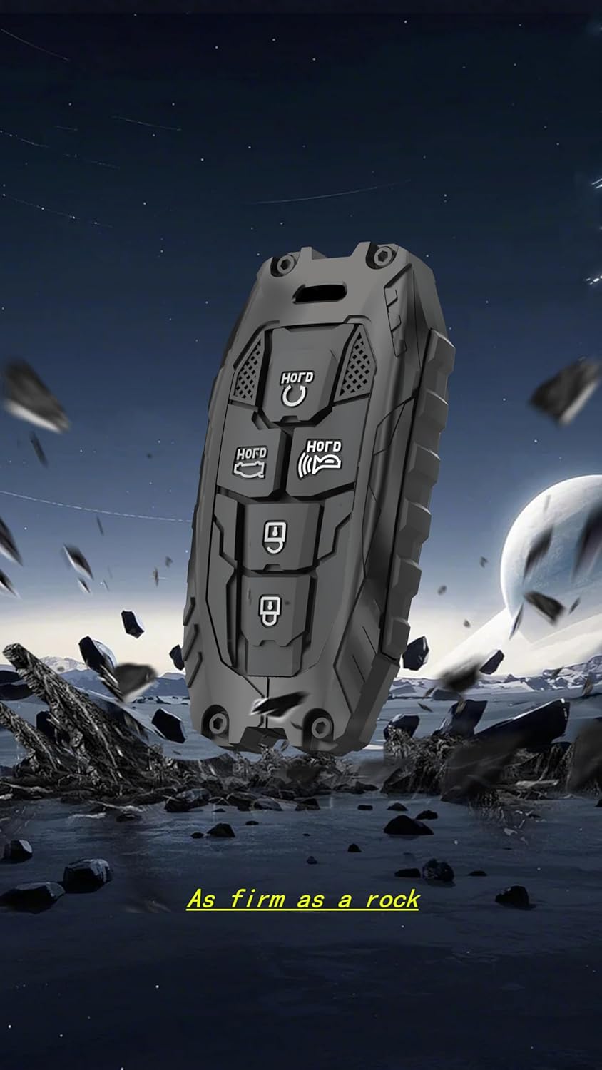 Heavy Car Key Case Protector Compatible with Hyundai 5/7 Buttons Smart Key - Image 6