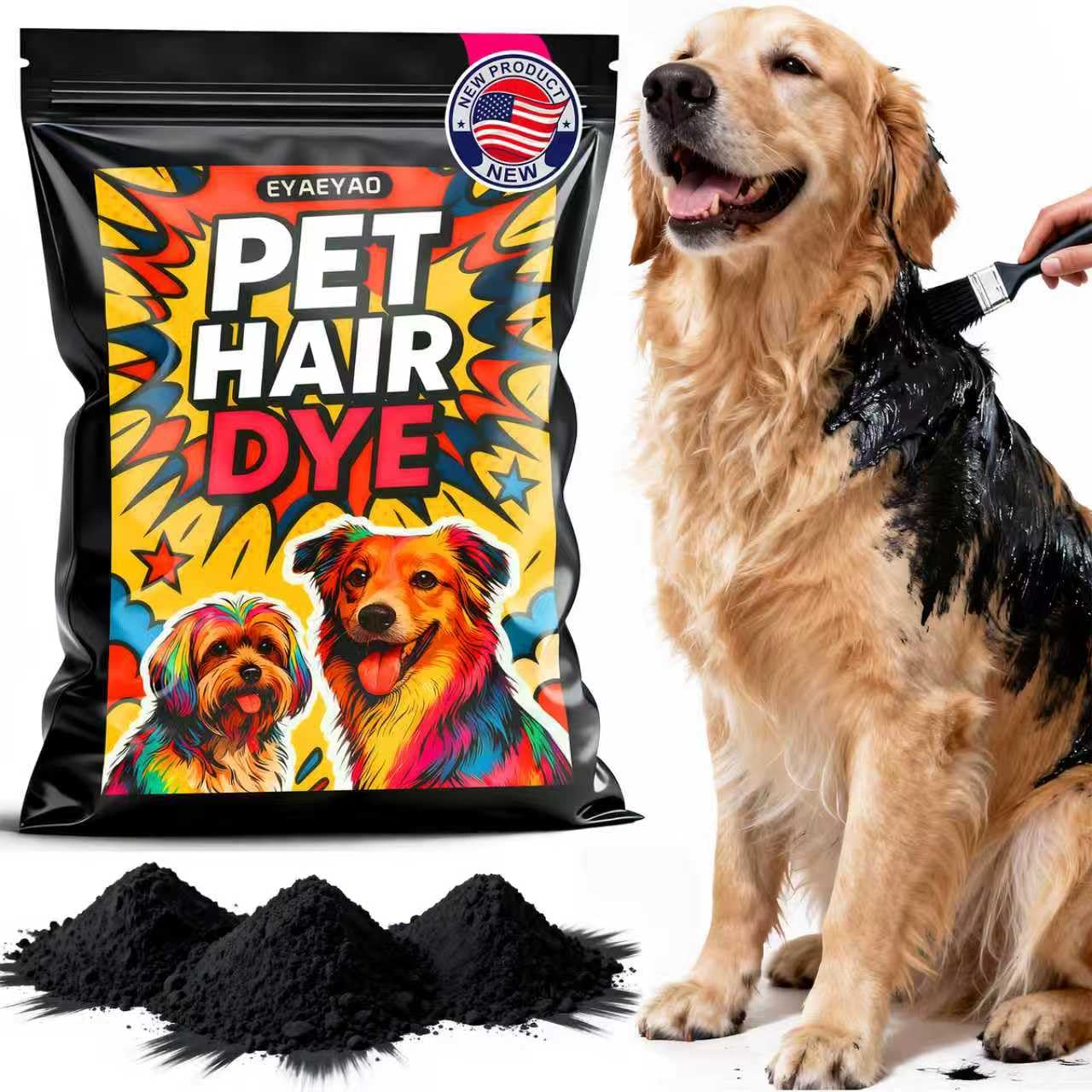 Amazon.com: Eyaeyao Dog Hair Dye, Pet Grooming, Semi-Permanent Pet 