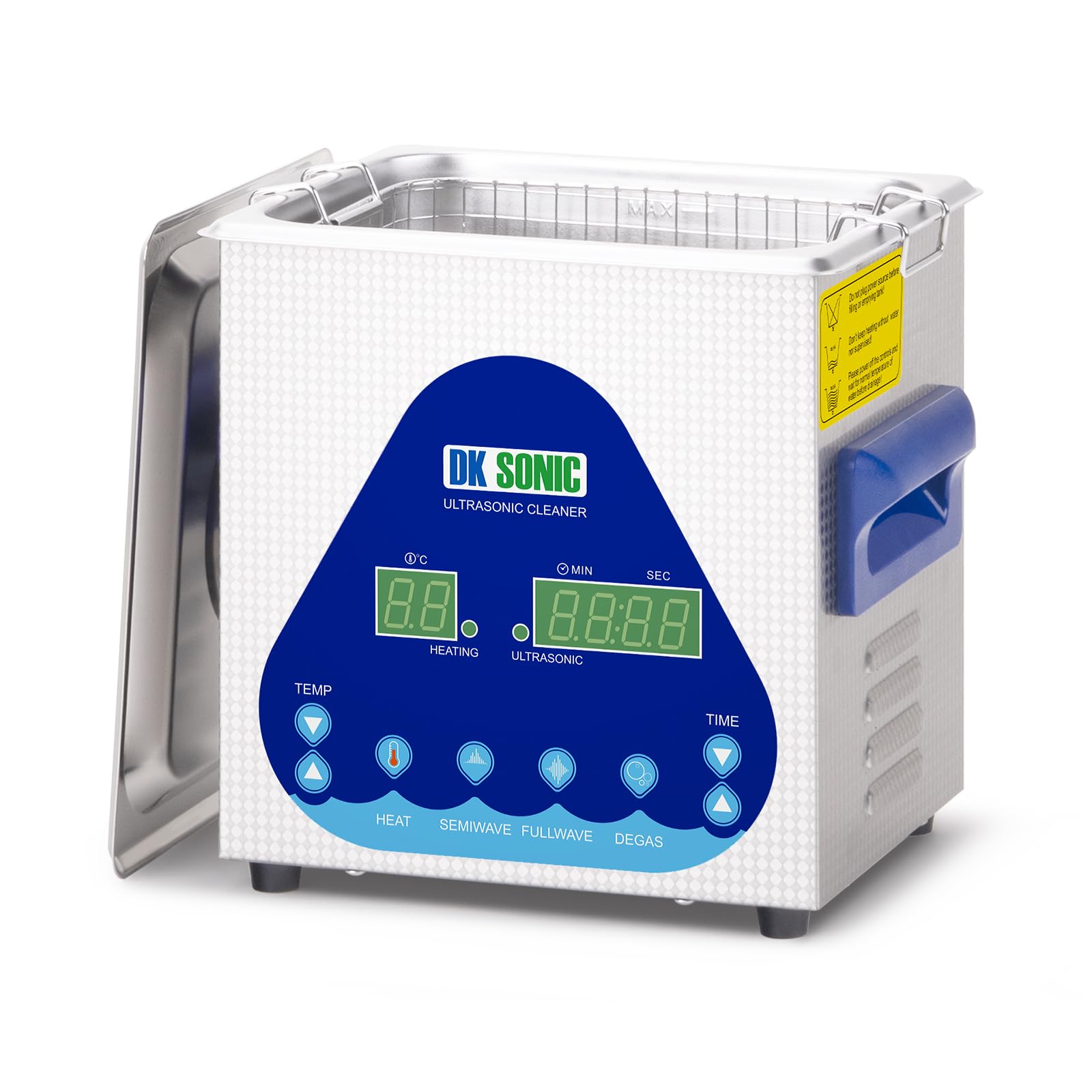 Sponsored Ad – DK SONIC 2L 60W Ultrasonic Cleaner, Jewelry Cleaner with Heater & Timer, Digital Control for Jewelry, Eyeglasses, Chains, Watches(Includes Basket)