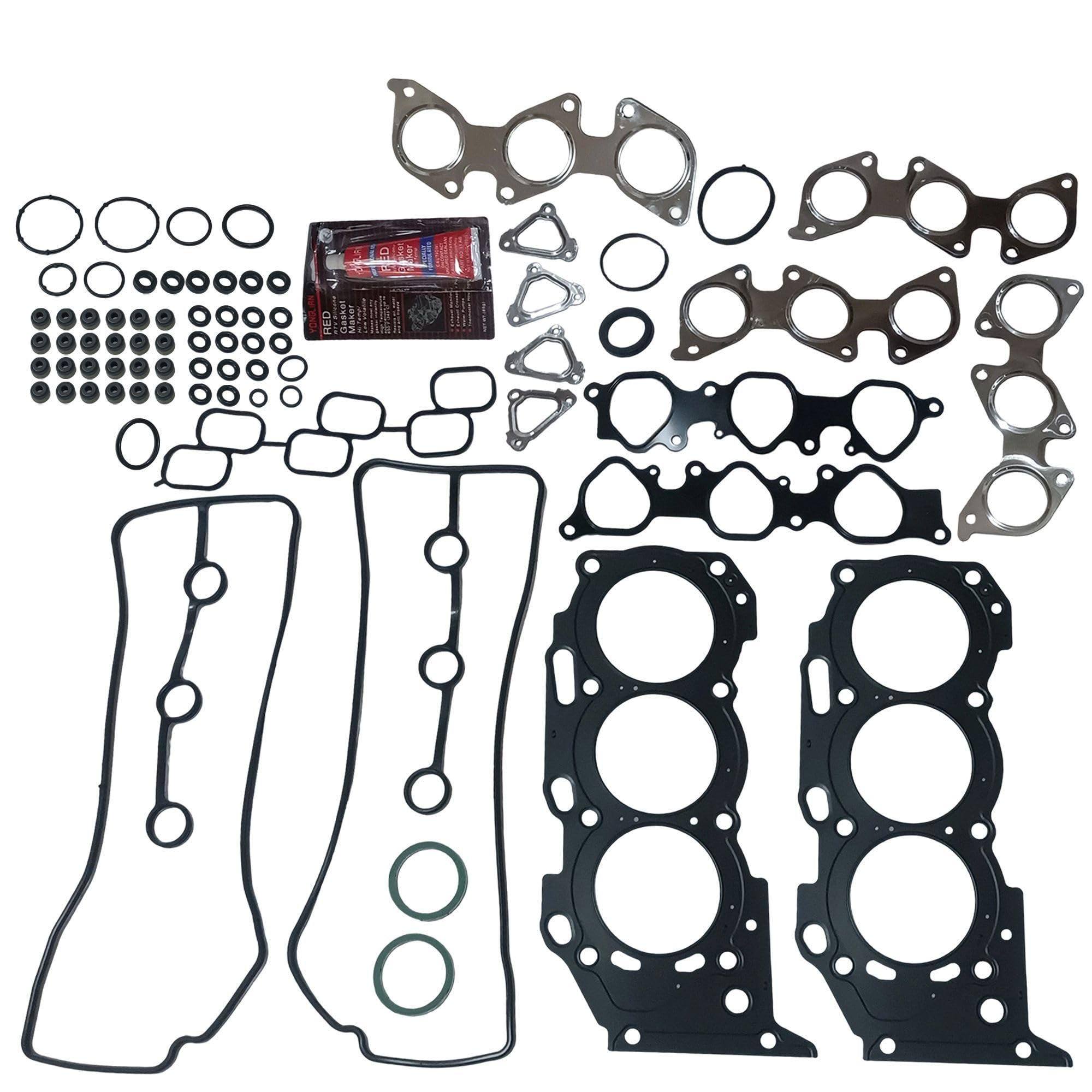 Partsflow Head Gasket Set Compatible With 05-15 Toyota Tacoma 05-10 Tundra 03-09 4Runner