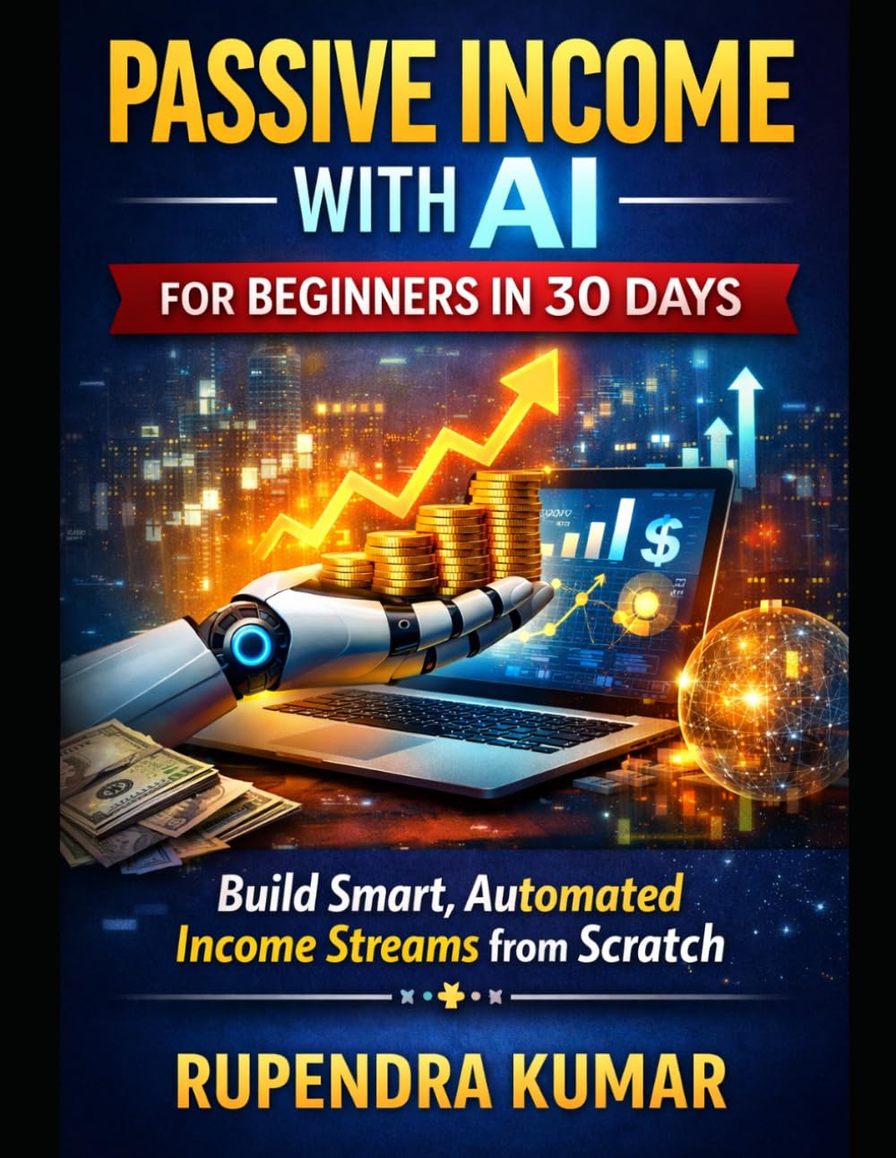 Passive Income with AI for Beginners in 30 Days: Build Smart, Automated Profit Streams from Scratch Using Artificial Intelligence