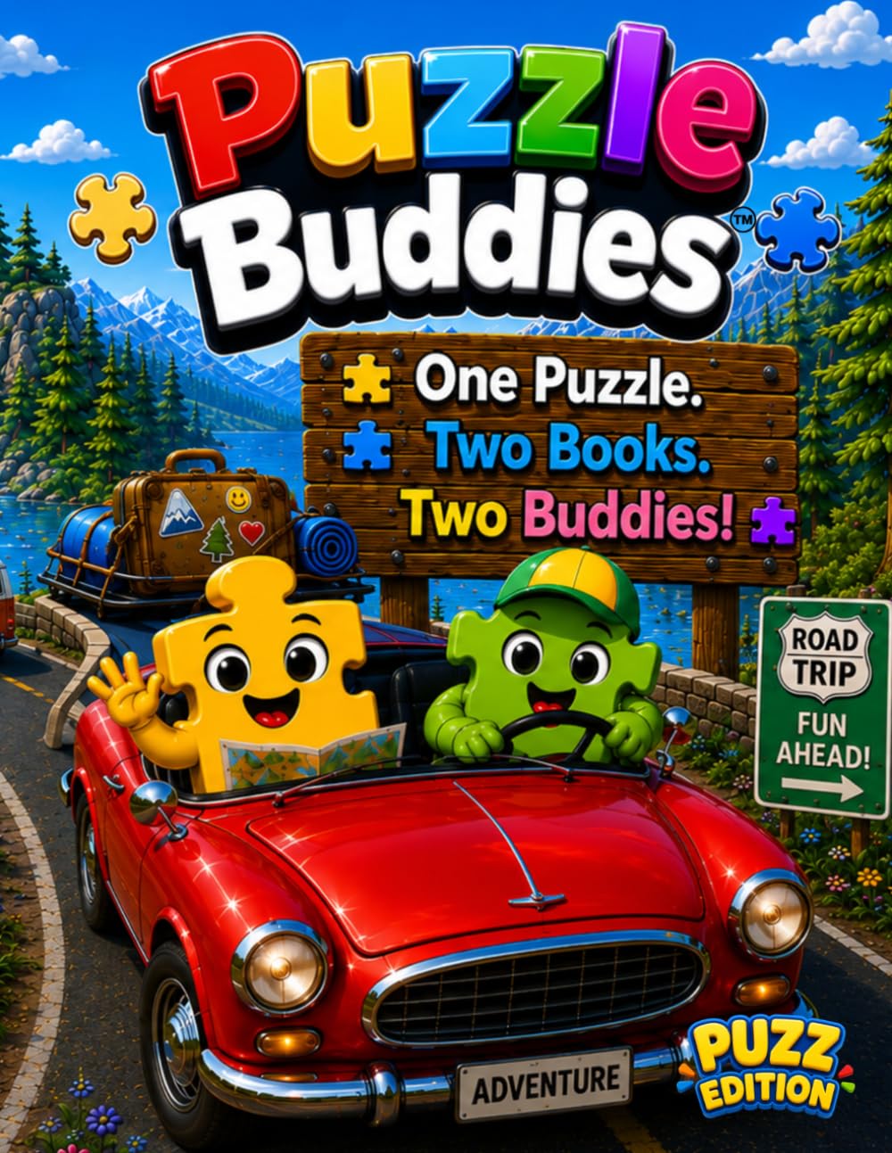 Puzzle Buddies Road Trip Adventure: Puzz Edition (Puzzle Buddies Adventures)