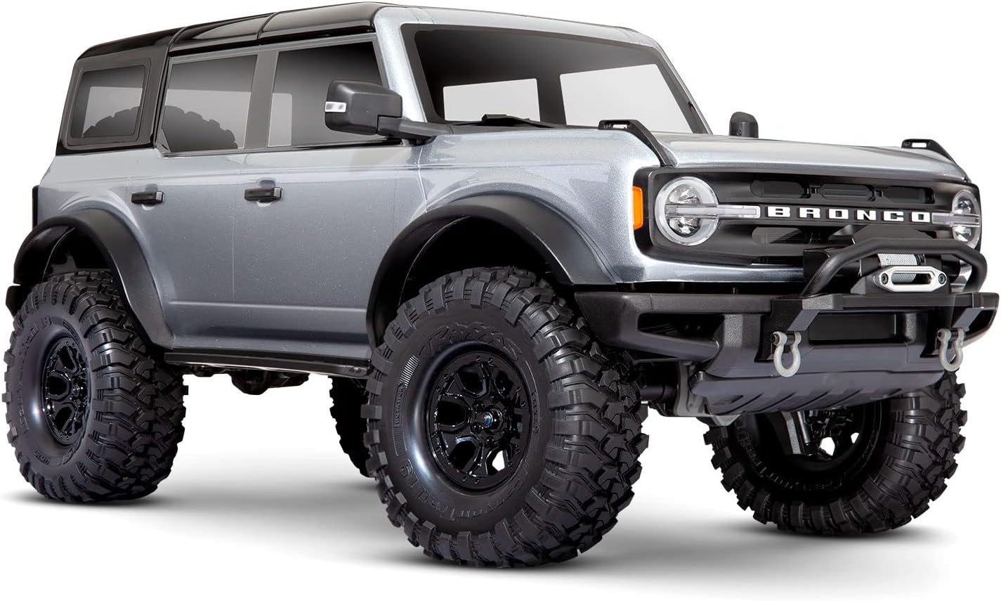 Traxxas TRX-4 Scale and Trail® Crawler with 2021 Ford® Bronco Body: Silver