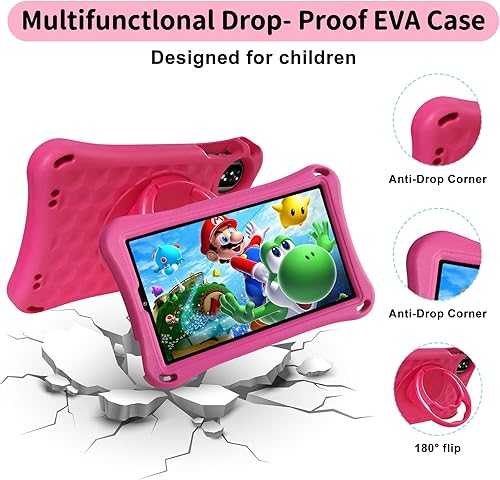 Miniatura 7 de DEERTiME Tableta Android 15 para niños de 9 pulgadas para niños, Octa-Core, 12GB+32GB+1TB, 1340 x 800 IPS Display Tablet para niños pequeños con