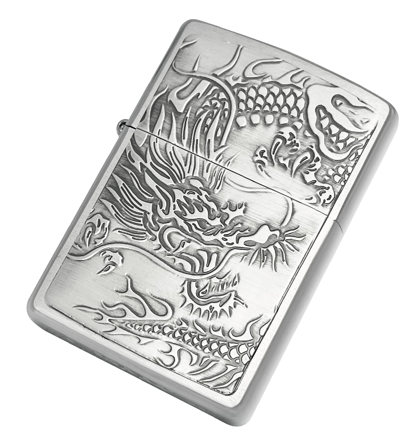 Amazon.co.jp: ZIPPO（ジッポー） 2PT-RYU 和柄 龍 ドラゴン