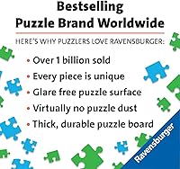 Vista 5 de Ravensburger Savannah Jungle Waterhole Puzzle - 100 Unique Pieces Kid-Friendly, Educational Toy Enhances Concentration and Creativity