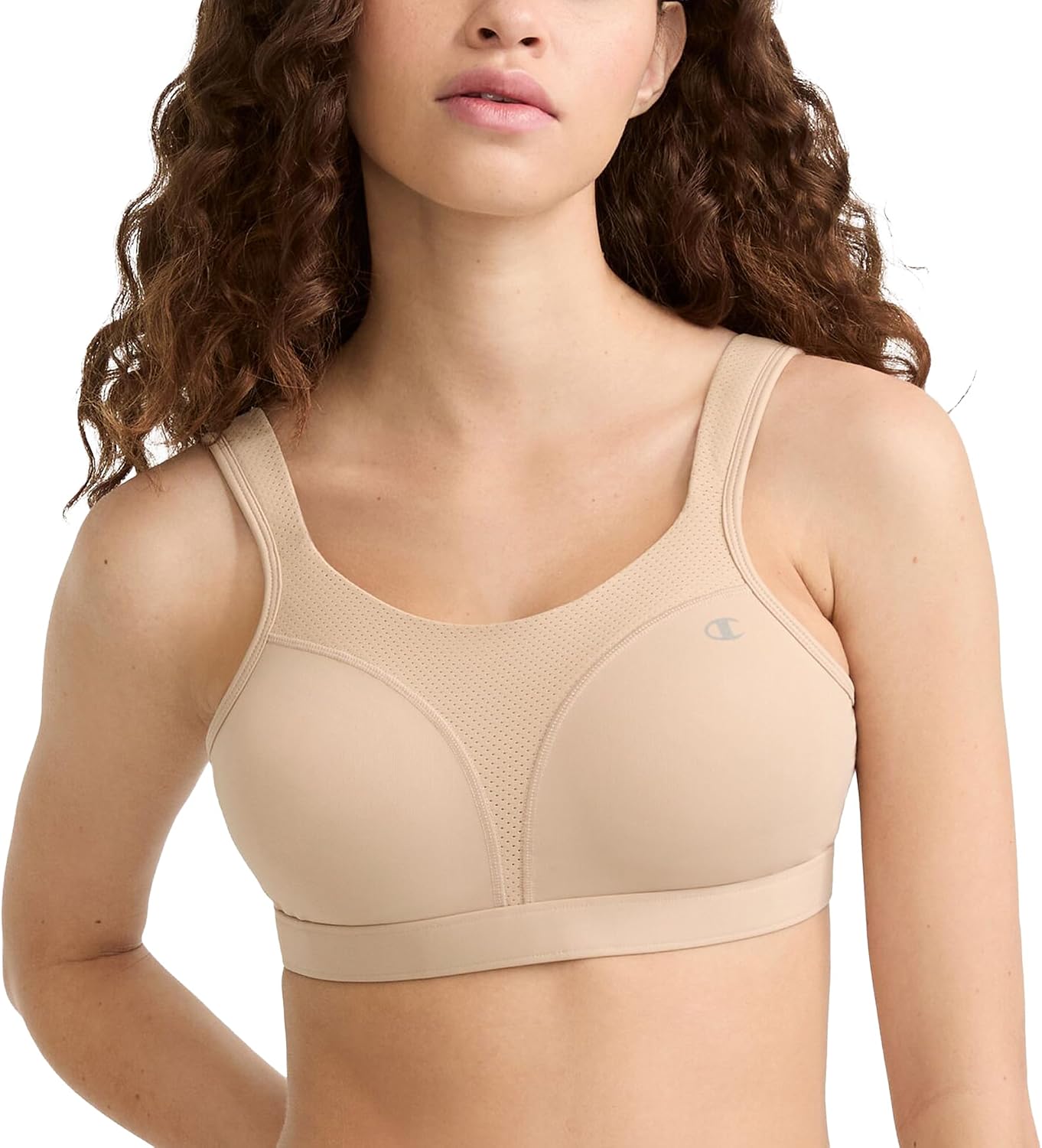 Champion Women's Sports Bra, High-Impact, Maximum Support, Breathable, Moisture-Wicking Fabric