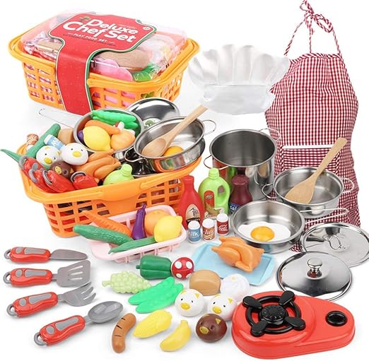 Comida de madera para niños, juguetes de cocina para niños pequeños, juguete de simulación de corte, alimentos de madera, frutas, verduras, regalo para niños y niñas, juguetes educativos Comida de madera para niños, juguetes de cocina para niños pequeños, juguete de simulación de corte, alimentos de madera, frutas, verduras, regalo para niños y niñas, juguetes educativos