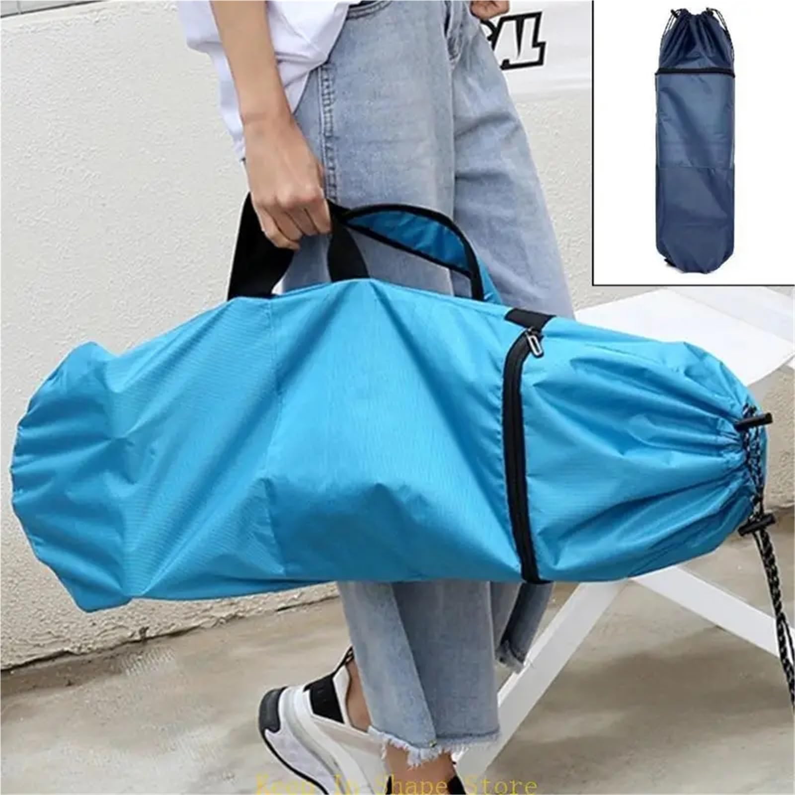 Sac De Skateboard Etanche Sac À Dos De Skateboard Grande Capacité, Étui Transport Portable pour Longboards
