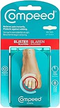 Compeed Blister Bandage For Finger Rubbing Protection, Breathable Foot Finger Protector Hydrocolloid Bandage For Men, Women N Kids, Pack Of 8 Patches