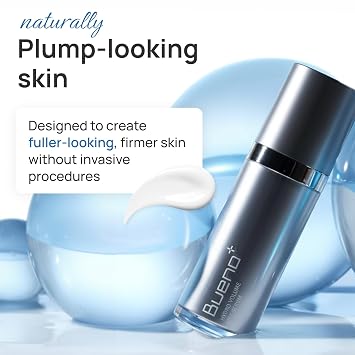 BUENO+ Hydro Volume Lift Serum 1.35oz 50,000ppm Volufiline for Plumping & 75% Black Truffle for Radiance 9 Peptides & EGF for Firmness K-Beauty Serum for Dull, Dehydrated Skin