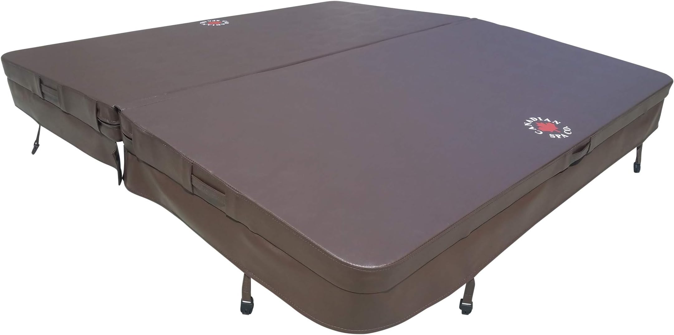 Canadian SpaBrown, 92" x 92" Hot Tub Cover - 5/3" Taper Ratio - High Specification