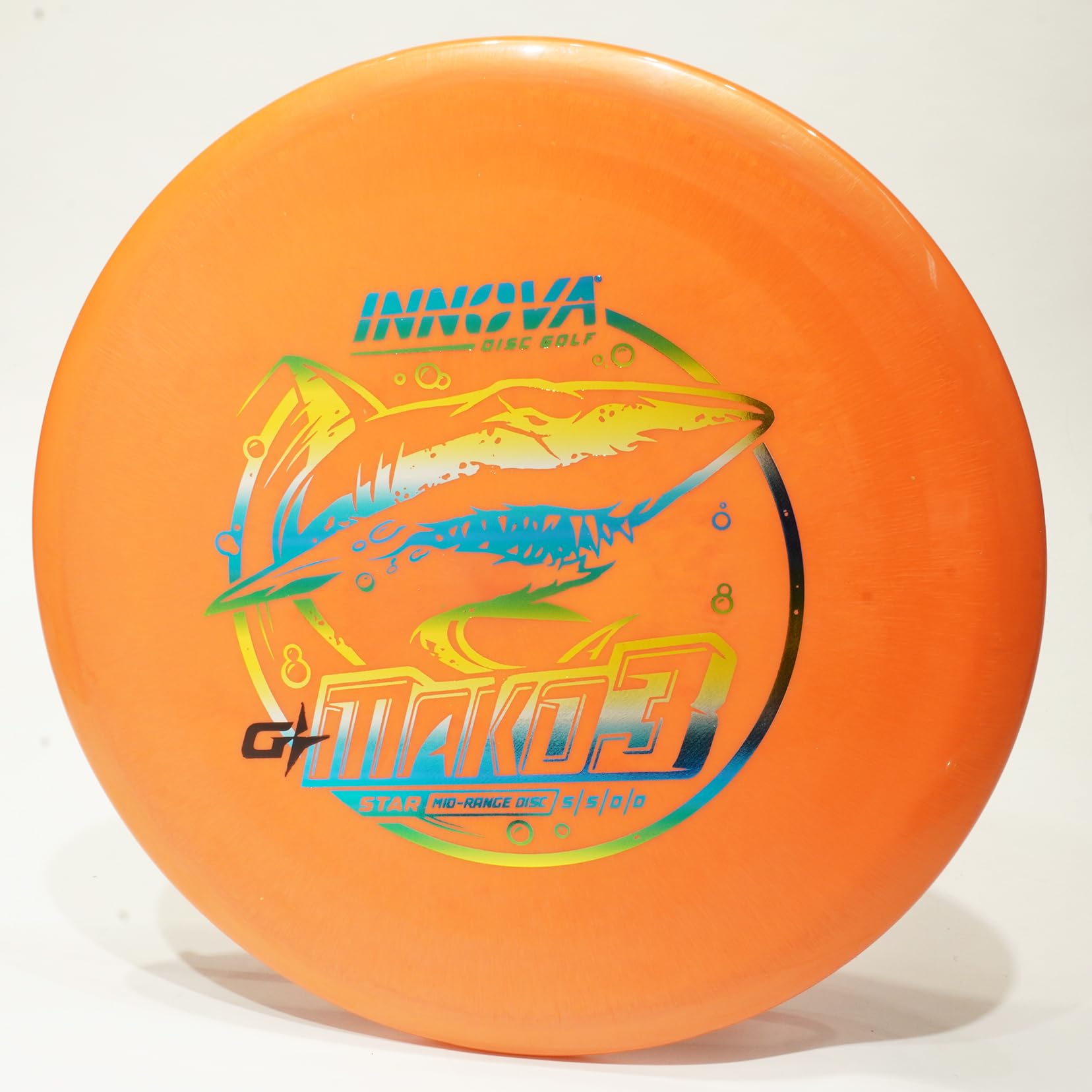 Innova GStar Mako3 Disc Golf Midrange Disc, Pick Color/Weight [Stamp & Exact Color May Vary] Orange 170-172 Grams