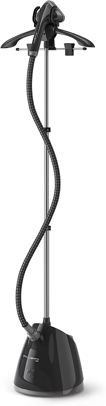 Pro Style Full-Size Garment Steamer 1500W 50 oz Tank 45-Sec, IS2461 | 2 power levels, Removable tank, Garment clips included, 37 g/min steam standing steamer