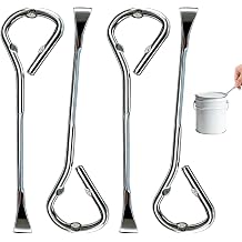 Paint Can Opener 4 Pcs Heavy Duty Metal Lid Remover For Standard Paint Cans