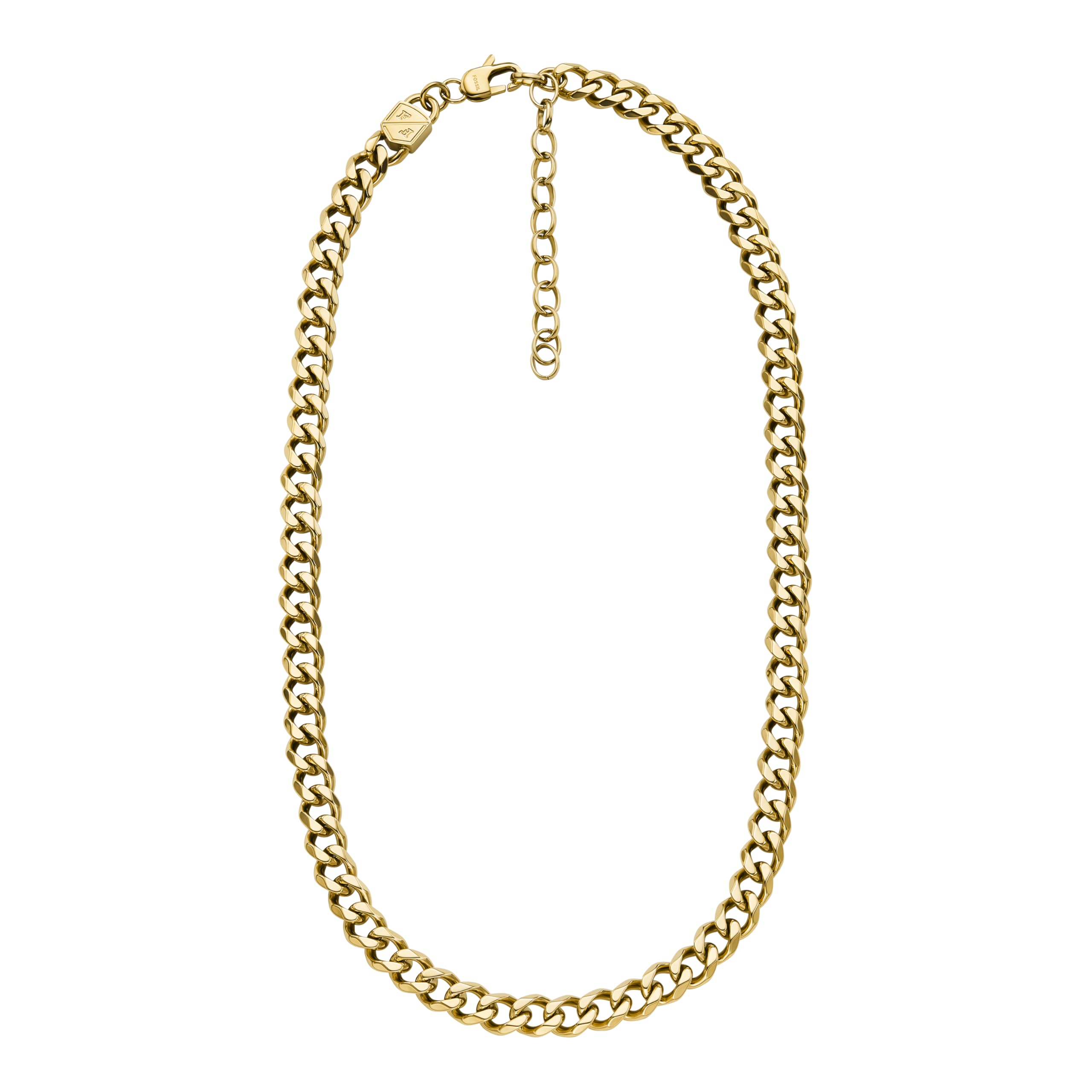 FossilMen Jewelry Gold Necklace Jf04612710