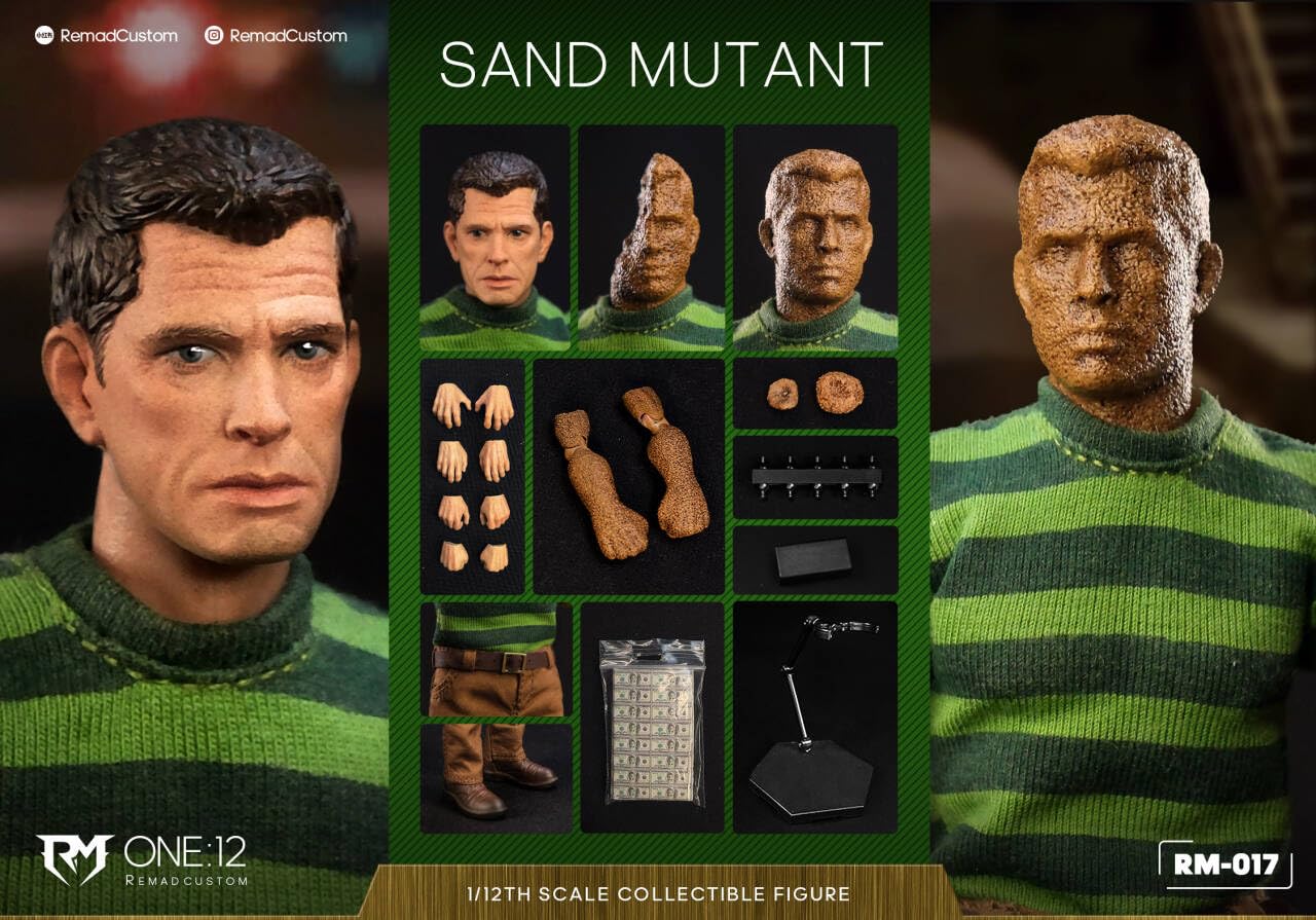 RemadCustom 1/12 Sandmanセット RM-017 普通版 Amazon.co.jp: 【JEEASS】RemadCustom 1/12 フィギュア Sandman 素体