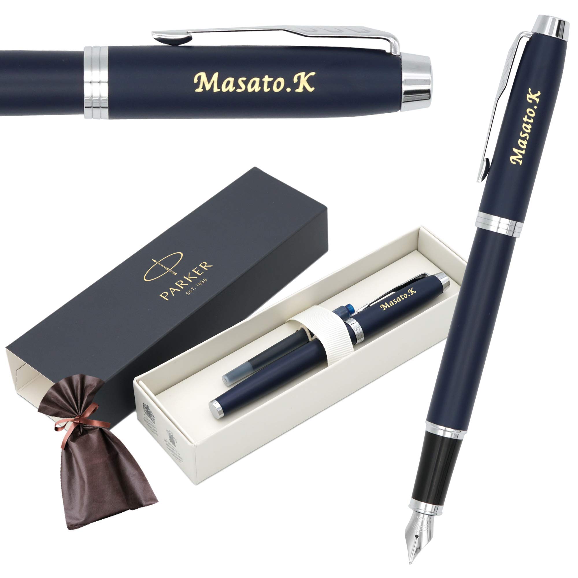 PARKER パーカー　万年筆 ボールペンセット 新品)PARKER パーカー ボールペン IM モノクローム バーガンディ