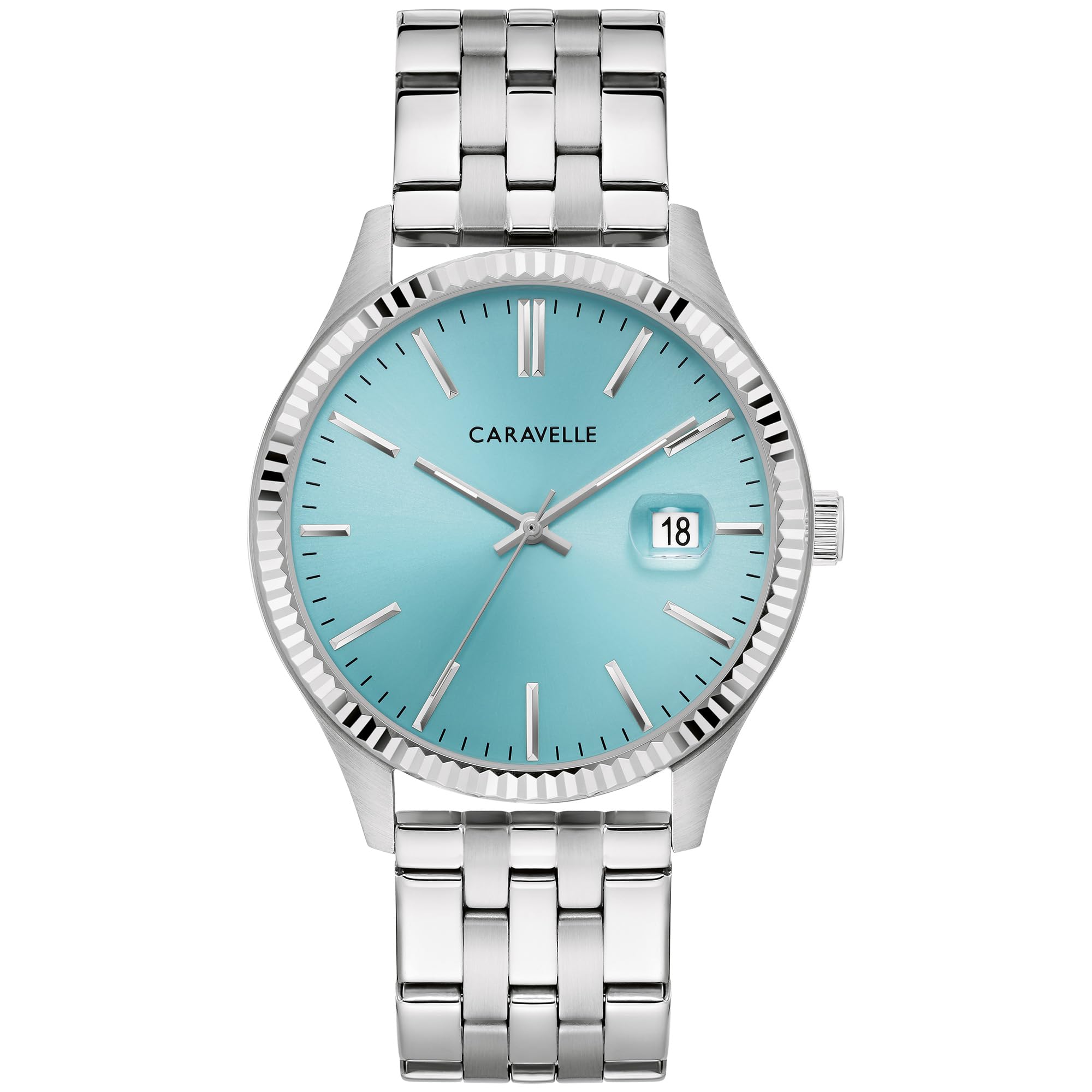 Caravelle by Bulova Men's Dress 3-Hand Date Quartz Watch