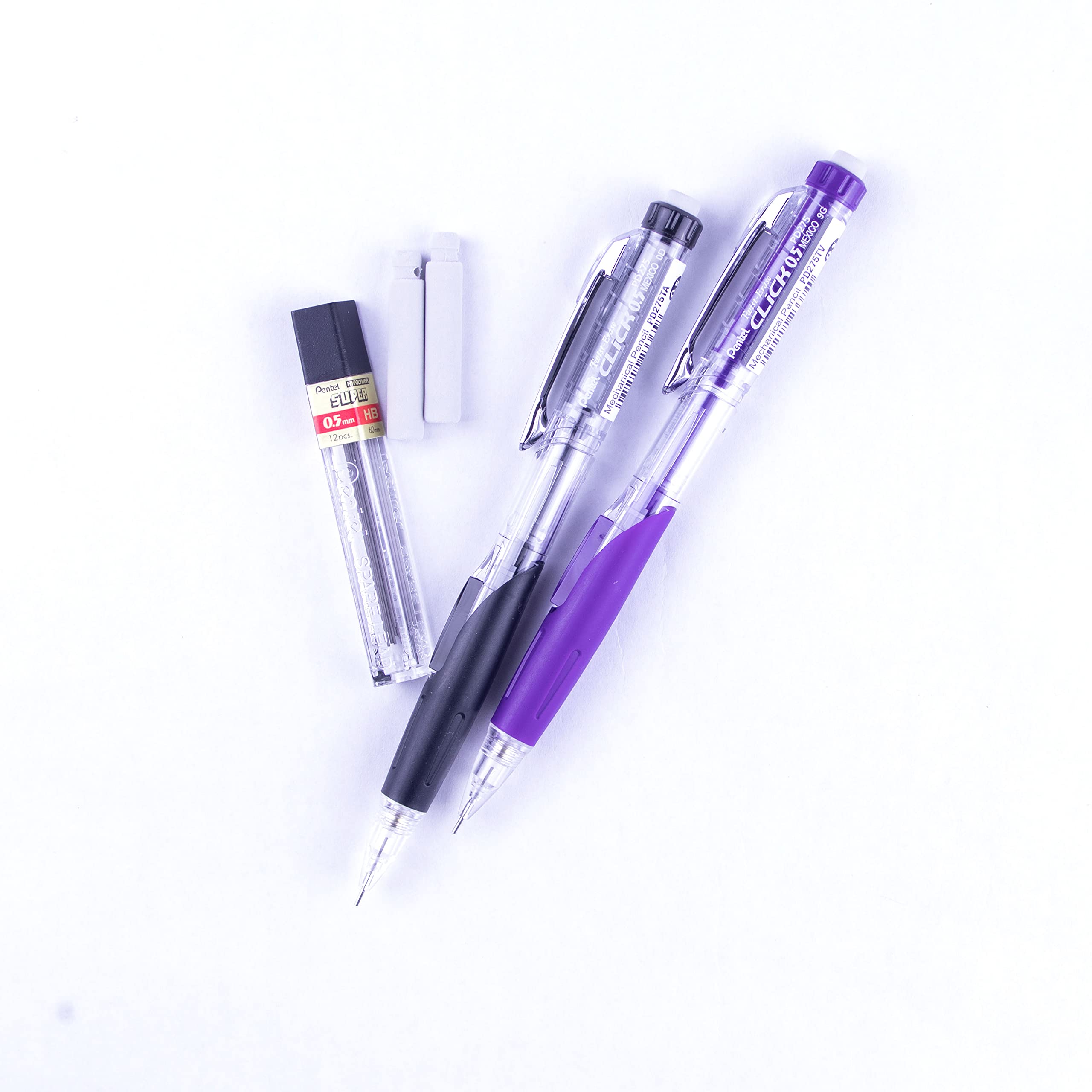 Pentel Twist-Erase Click Mechanical Pencil with Side Click Lead