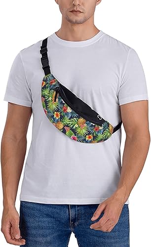 Miniatura 232 de Graffiti Instrument Music 80s 90s Microphone Fashion Casual Fanny Pack Waist Bag Men Women Adjustable Belt Waist Bag For Travel Hiking Cycling