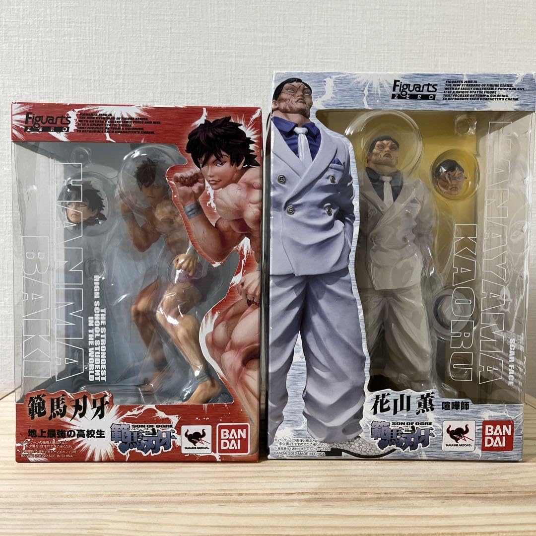 Amazon.co.jp: フィギュアZERO 範馬刃牙 花山薫 2体セット : ホーム 