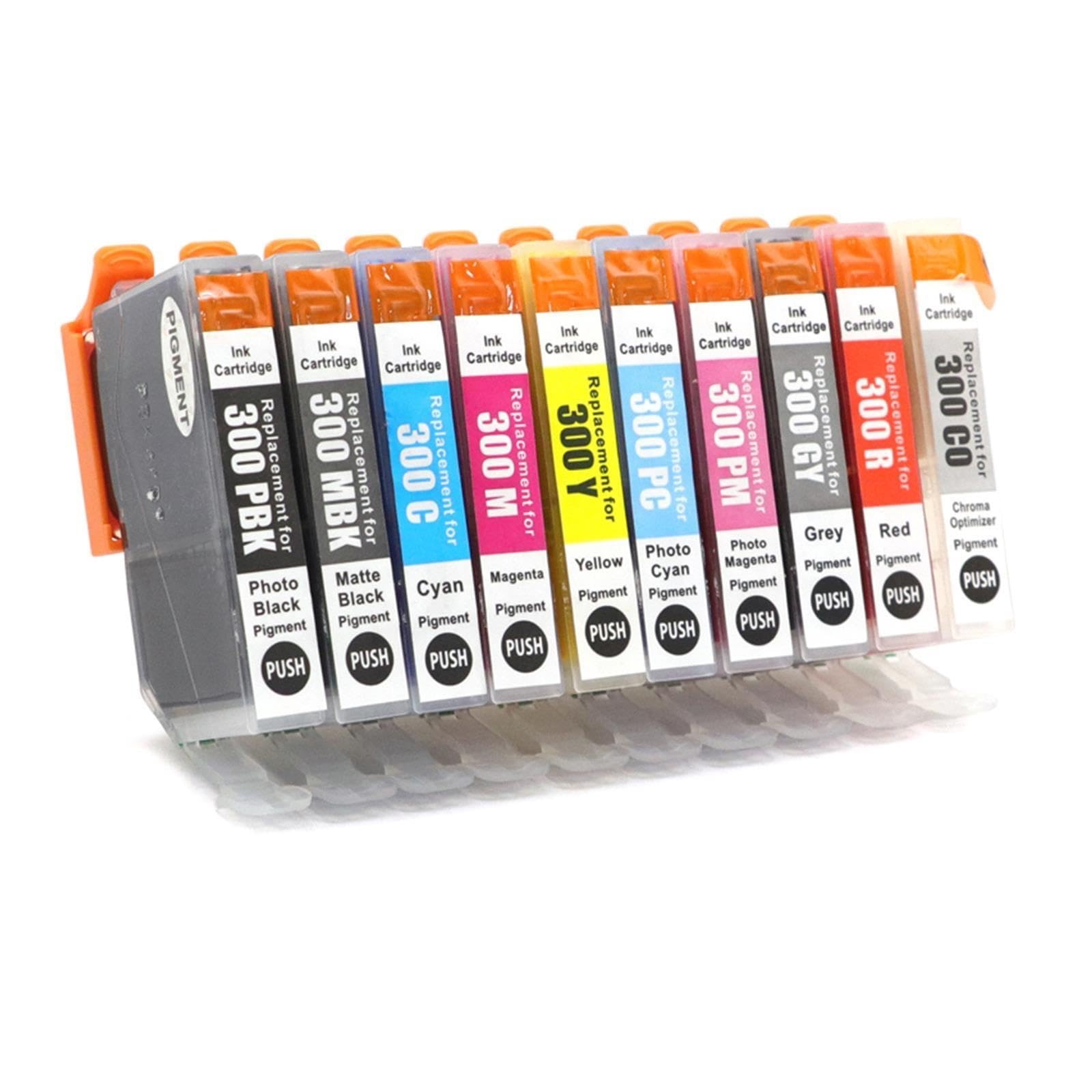Cartuccia D'inchiostro PFI-300 A 10 Colori, Compatibile Con Canon PRO-300