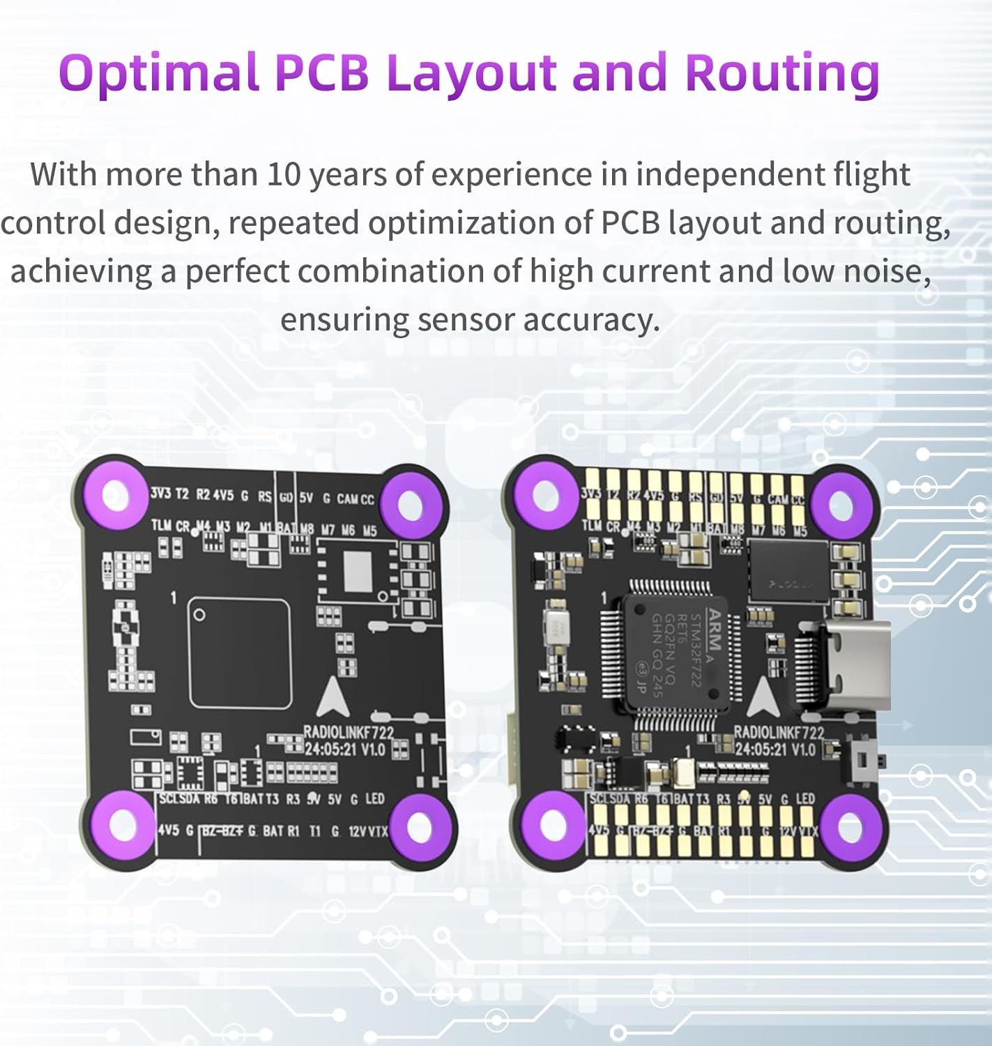 Radiolink F722 PCB Layout