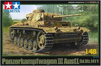 Tamiya 1/48 German Pzkpfw. Lll Ausf.L Plastik Maket Kiti