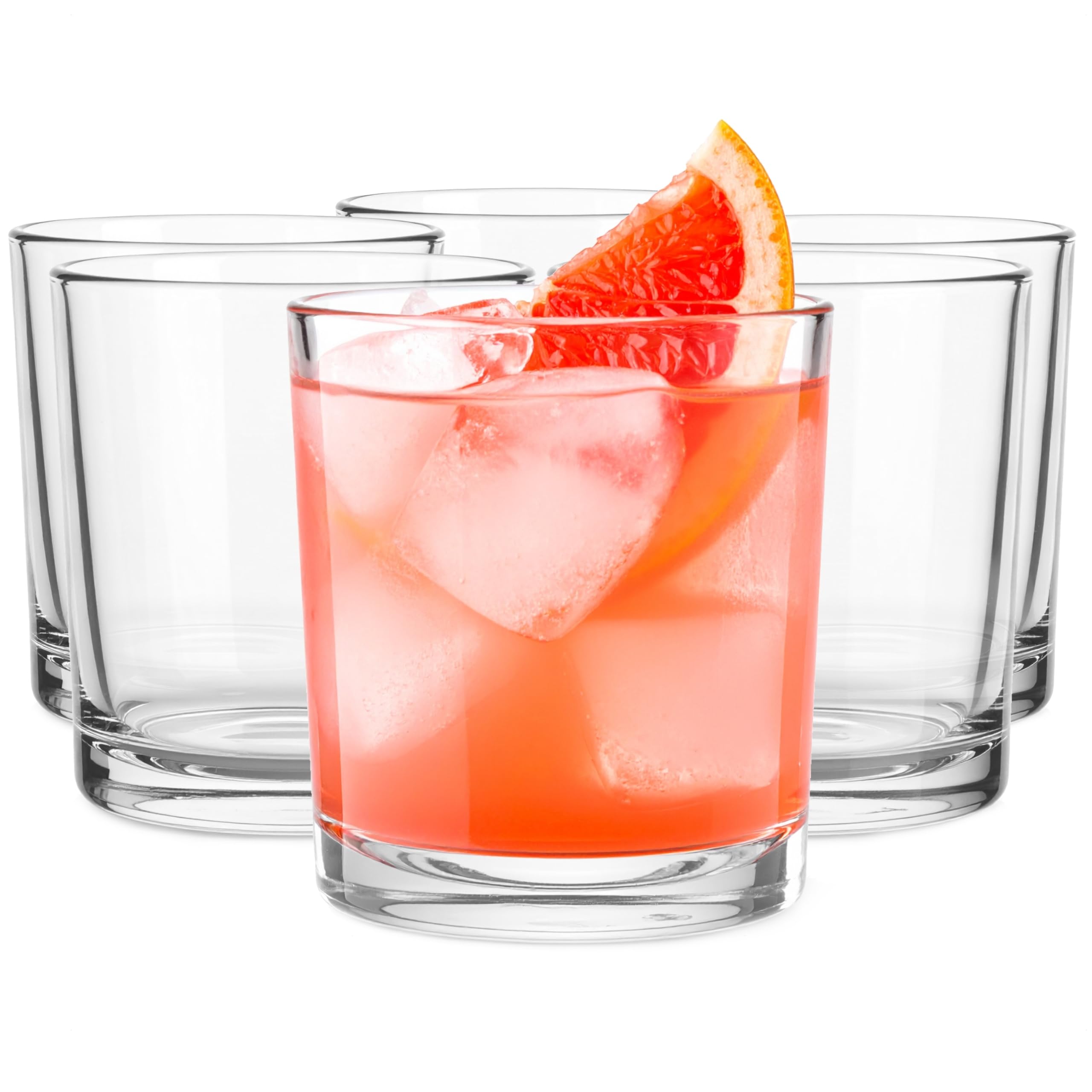 Glasmark KROSNO 1992 Waterglas Glass Layer 160 ml Robust Dishwasher Safe High Gloss Transparent