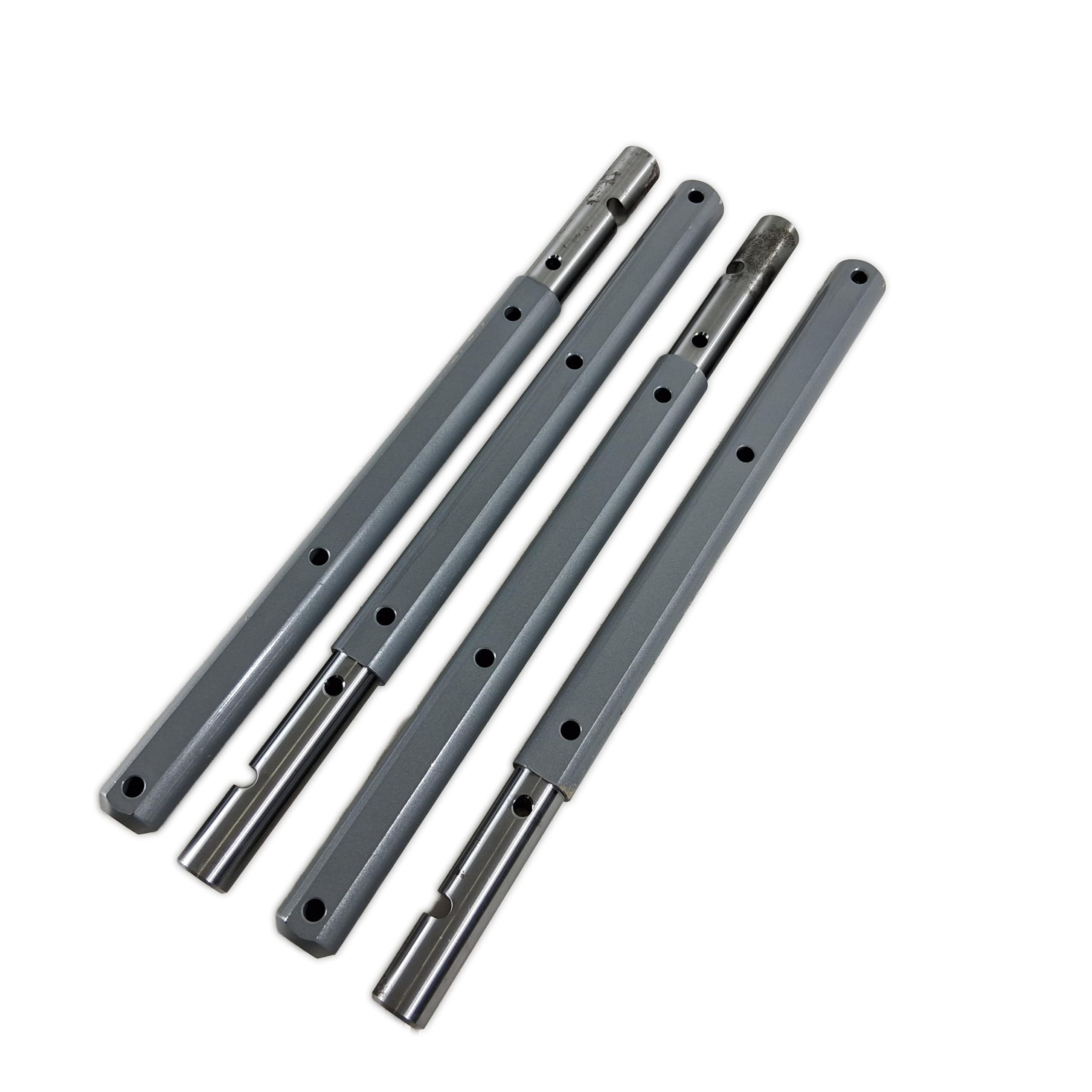 Genuine OEM (SET OF 4) ARM TROWEL, B EXTENDED, SILVER Compatible with Multiquip HDS Series, B46, BS90C, BH11C, BS46H11, BS46H90, B46S90 Power Trowel