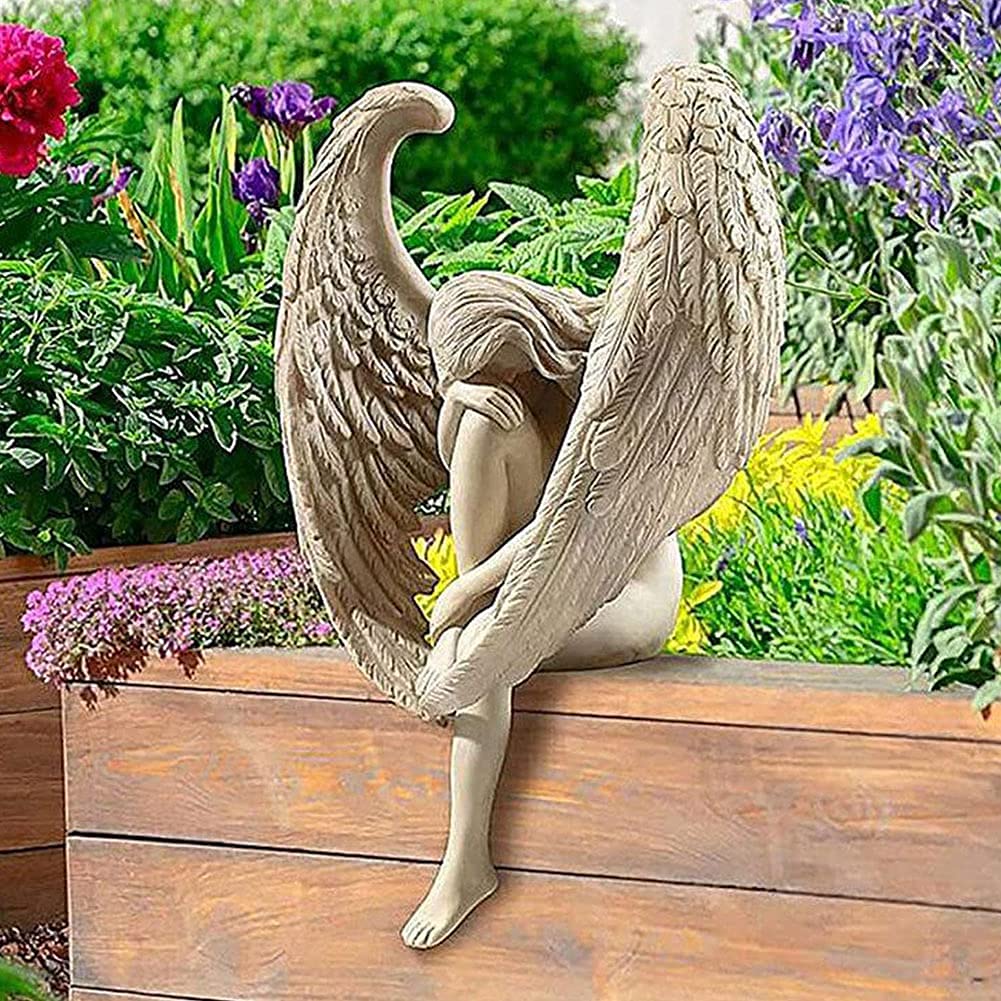 Large Outdoor Angel Statue Wayfair