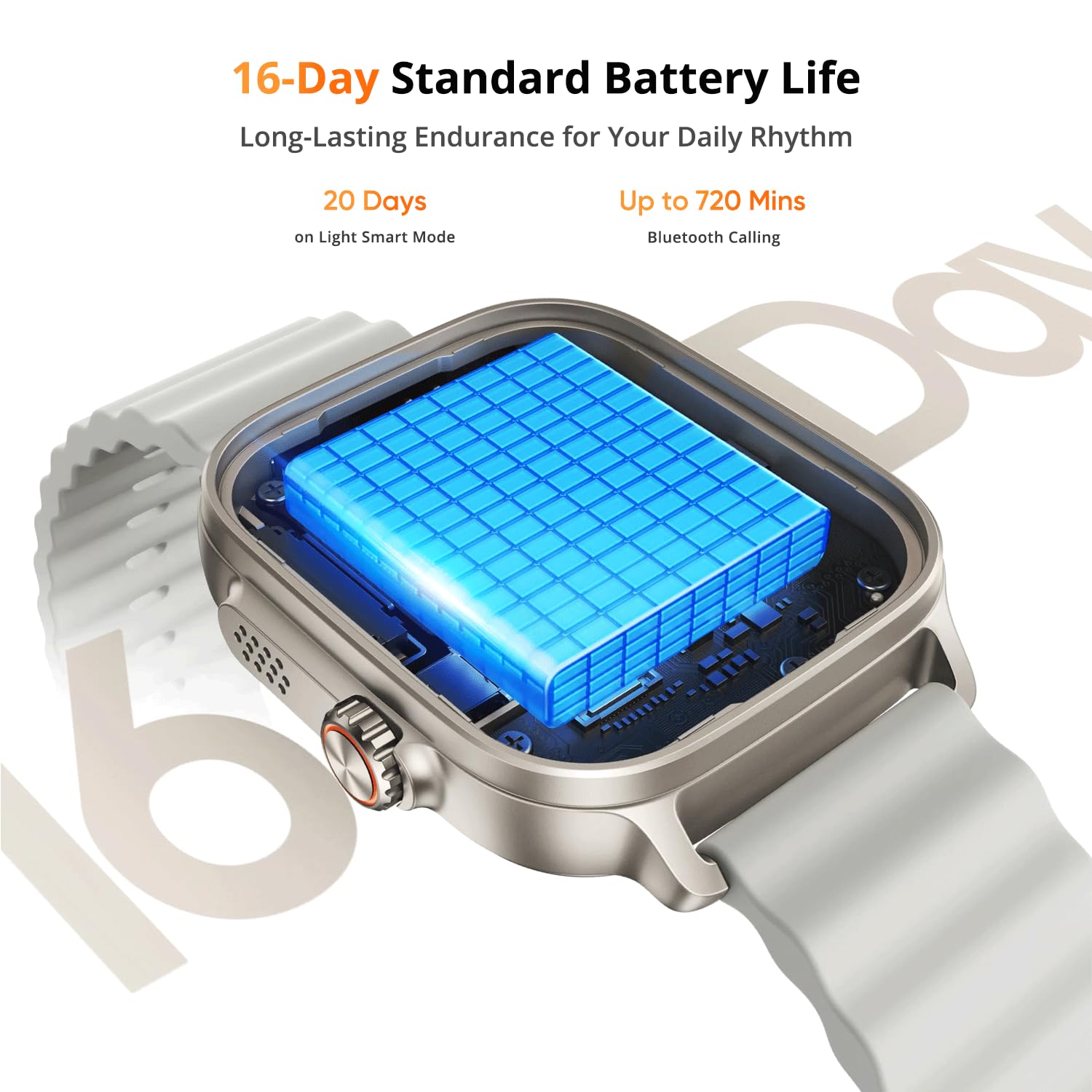 realme Watch 5, Pantalla AMOLED de 5 cm (1,97 Pulgadas), Resistencia al Agua y al Polvo IP68, Interfaz de Usuario con diseño Superior, Negro